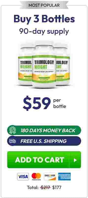 Trimology weight  3 Jars
